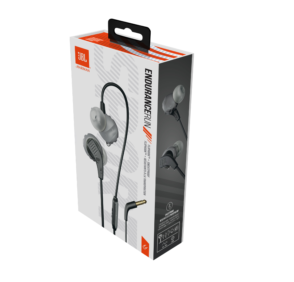 Endurance RUN, In-Ear Sport Headphones, with Remote & Mic