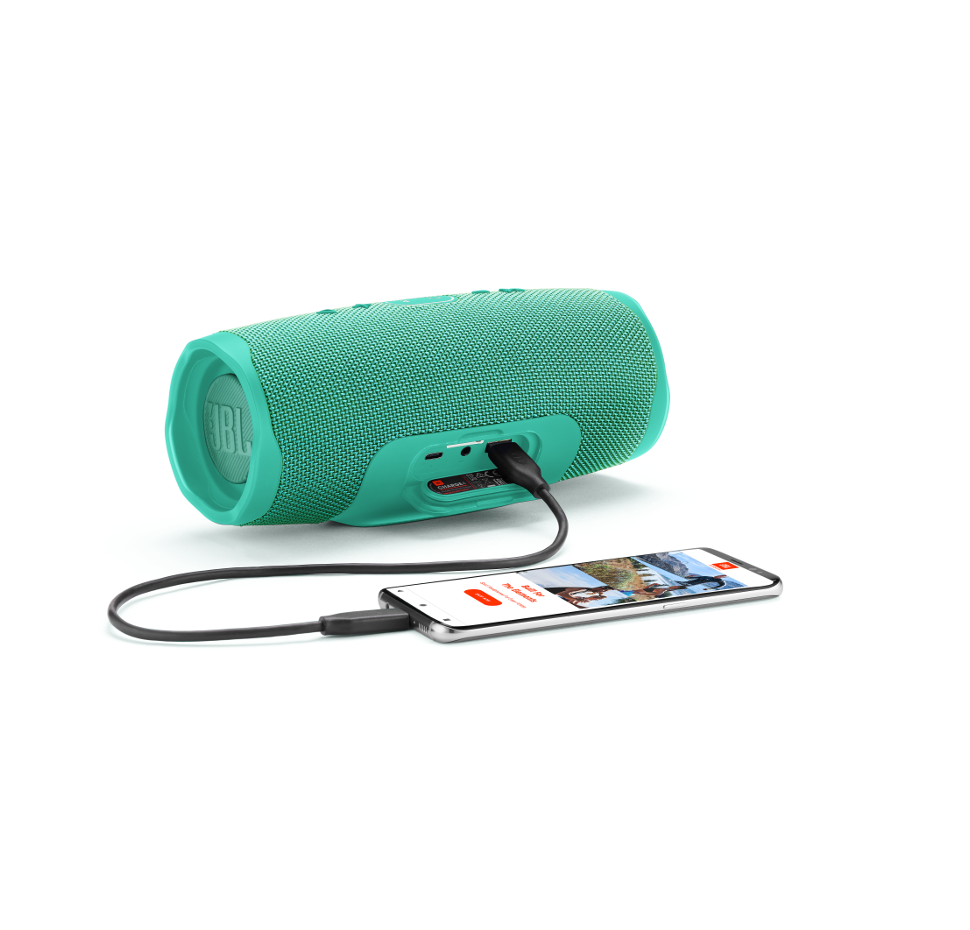 Charge 4, Bluetooth, Waterproof Speaker (IPX7) & Powerbank