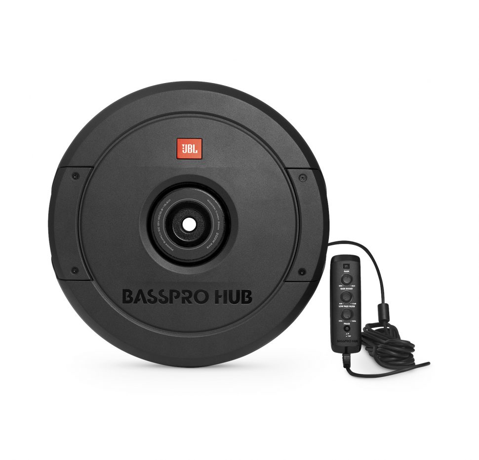 Basspro HUB, 11″ Active Subwoofer (Spare tire)