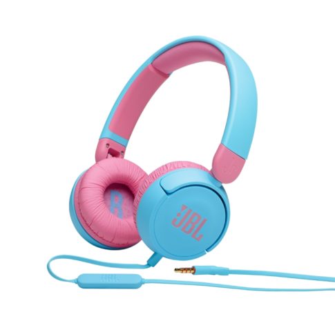 JR310, On-Ear Headphones for Kids, Universal, Safe Listening