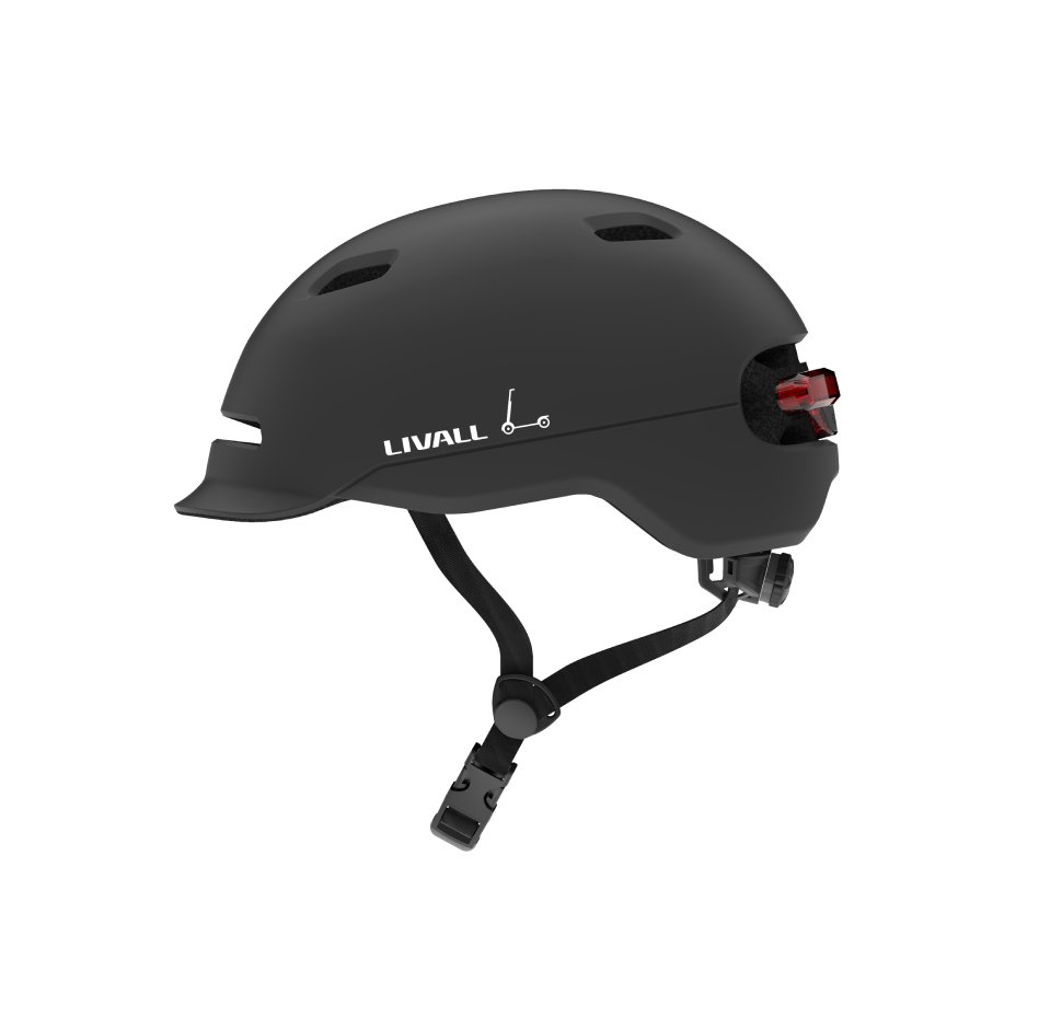 C20 Smart Urban Helmet with Fall Detection & Lights
