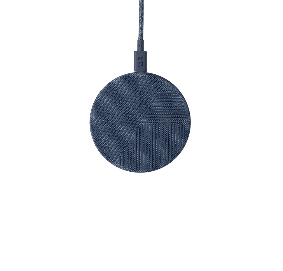 Drop Wireless Charger with Fabric, 2M Cable& Adapter