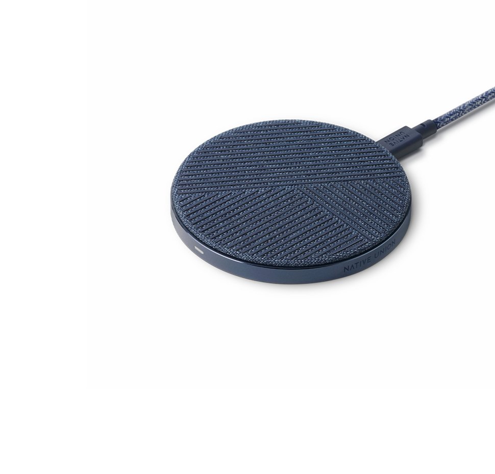 Drop Wireless Charger with Fabric, 2M Cable& Adapter