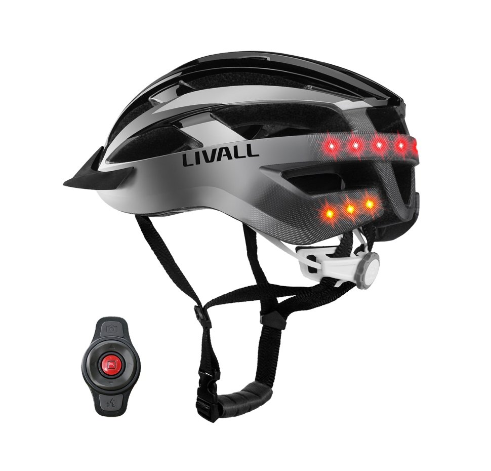 MT1 Smart Cycle Helmet with Microphone & Lights