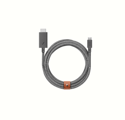 Belt Cable, USB C to HDMI, UHD 4K, 3M