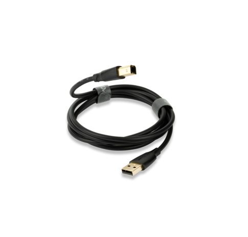 Connect USB A(M)-B(M) 0.75M, (Black)