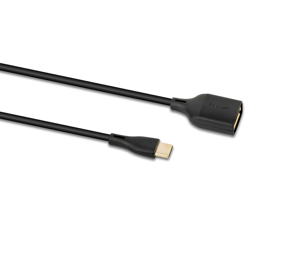 Connect USB C(M)-A(F) 0.15M