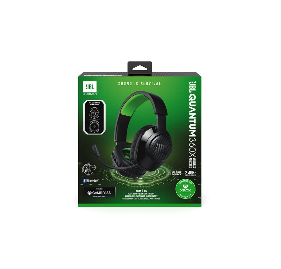 Quantum 360X, XBOX Over-Ear Dual Wireless Gaming Headset